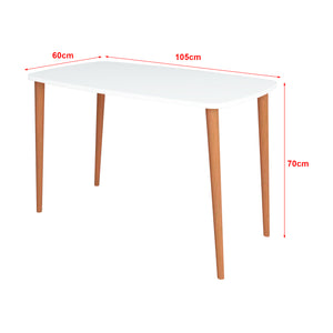 Biurko Kongsberg 70x105x60cm w różnych kolorach kolory [en.casa]