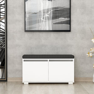 Ławka na buty Brande z 4 schowkami 42x80x35cm w różnych kolorach. kolory [en.casa]