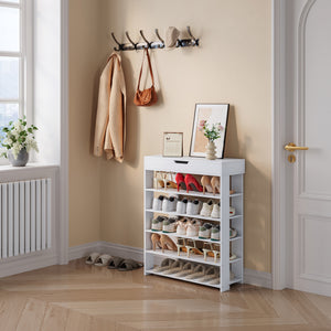 Regał stojący Boppeelo 94x75x30 cm [en.casa]