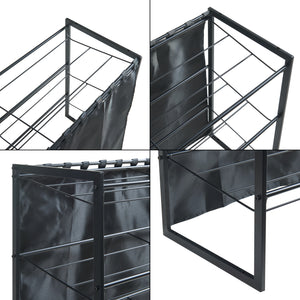 Półka na buty Sel z zasłoną [en.casa]