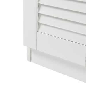 Szafka na buty Løten 63x36x62 cm Biały [en.casa]