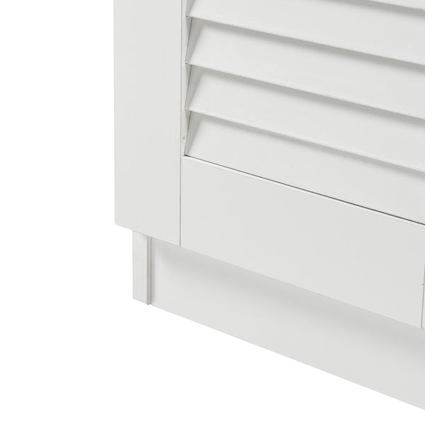 Szafka na buty Løten 63x36x62 cm Biały [en.casa]