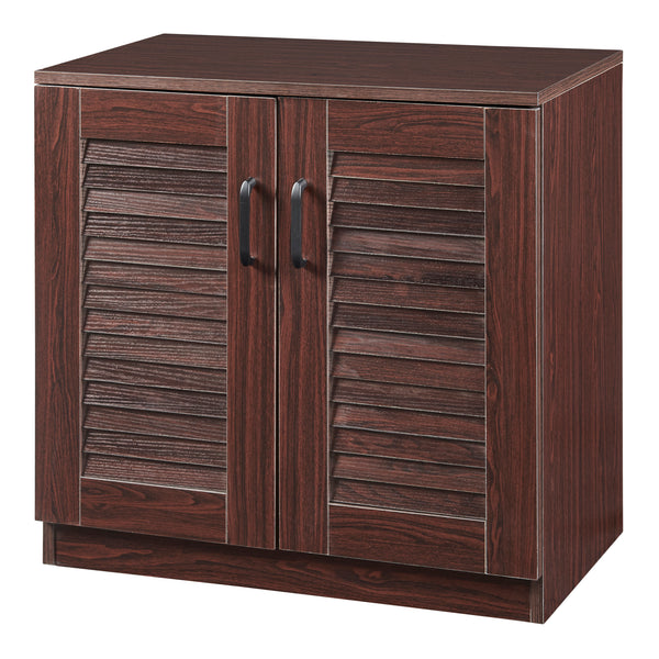 Szafka na buty Løten 63x36x62cm Wenge [en.casa]