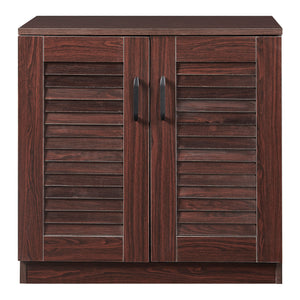 Szafka na buty Løten 63x36x62cm Wenge [en.casa]