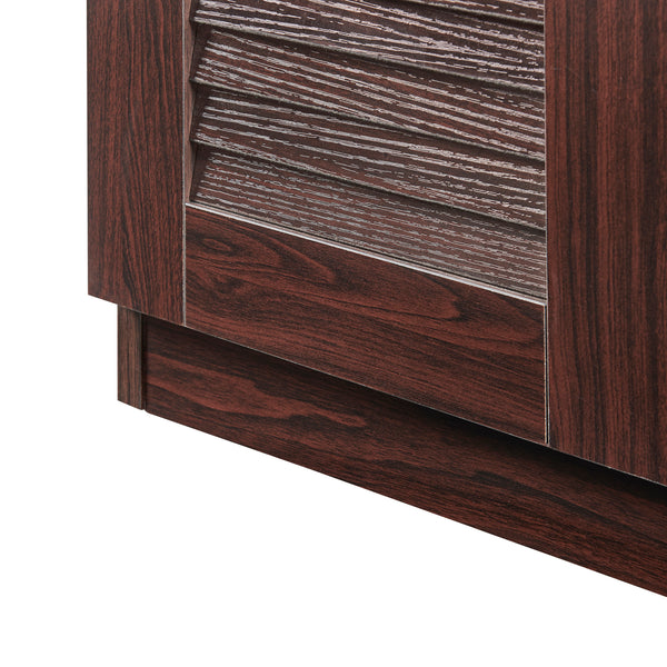 Szafka na buty Løten 63x36x62cm Wenge [en.casa]