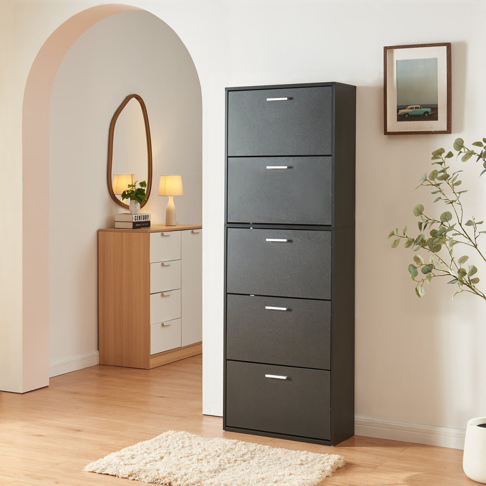 Schuhschrank Sykkylven [en.casa] - premiumXL