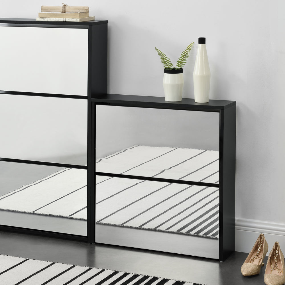 Schuhkipper Vogar mit Türen in versch. Farben und Größen [en.casa] - premiumXL