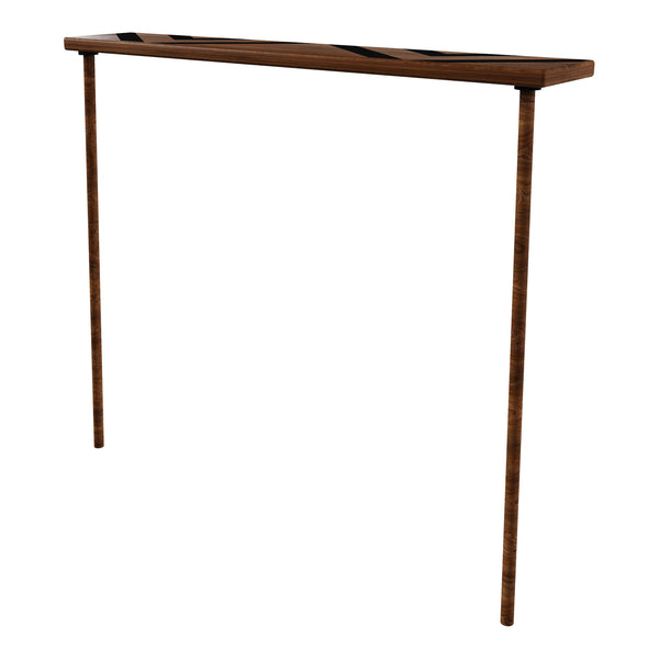 Drewniany stolik konsolowy Holmsland 70x80x14 cm [en.casa]