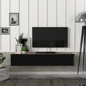 Szafka pod telewizor Toivakka 135x31x25cm w różnych kolorach. [en.casa]