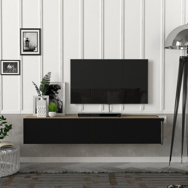 Szafka pod telewizor Toivakka 135x31x25cm w różnych kolorach. [en.casa]