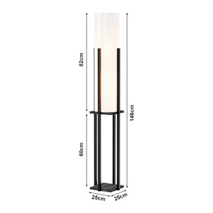 Lampa podłogowa Gisborne z półką w różnych kolorach. kolory [lux.pro]