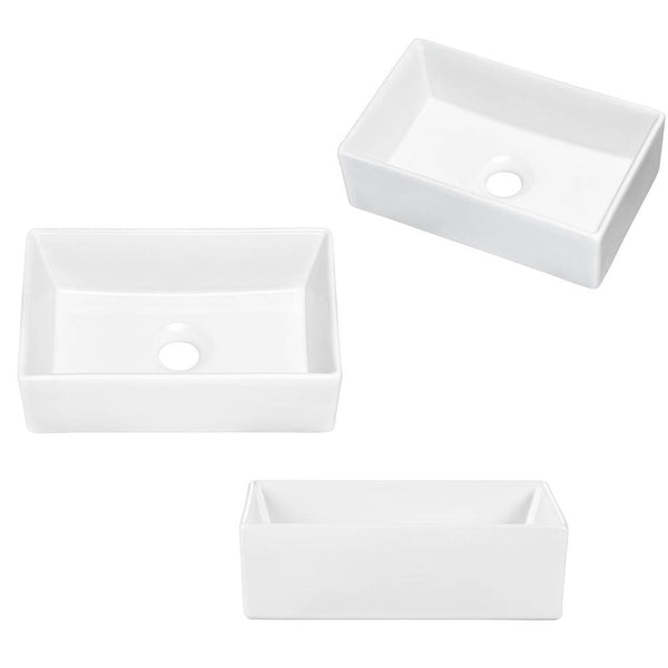 Umywalka Skelbolu z umywalką nablatową [en.casa]