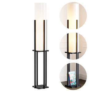 Lampa podłogowa Gisborne z półką w różnych kolorach. kolory [lux.pro]