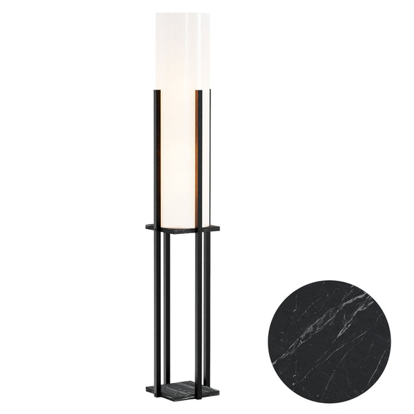 Lampa podłogowa Gisborne z półką w różnych kolorach. kolory [lux.pro]