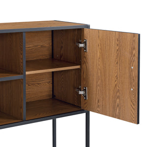 Kredens Motala z półką i drzwiczkami w różnych kolorach [en.casa]