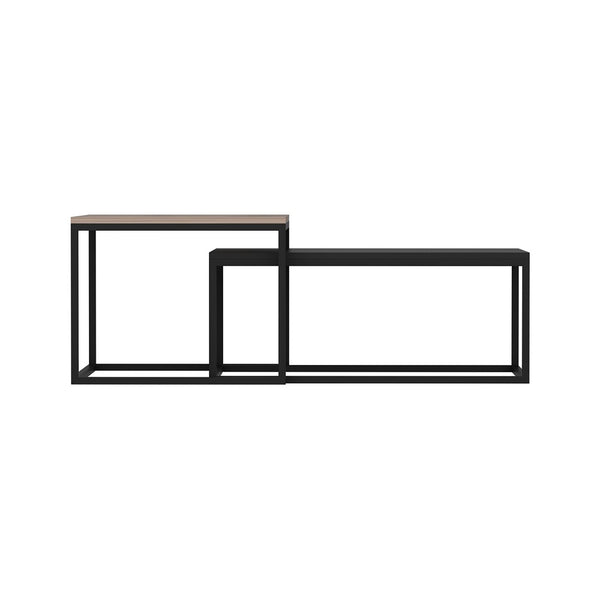 Zestaw stolików Aabenraa w komplecie 2 sztuk w różnych kolorach. kolory [en.casa]