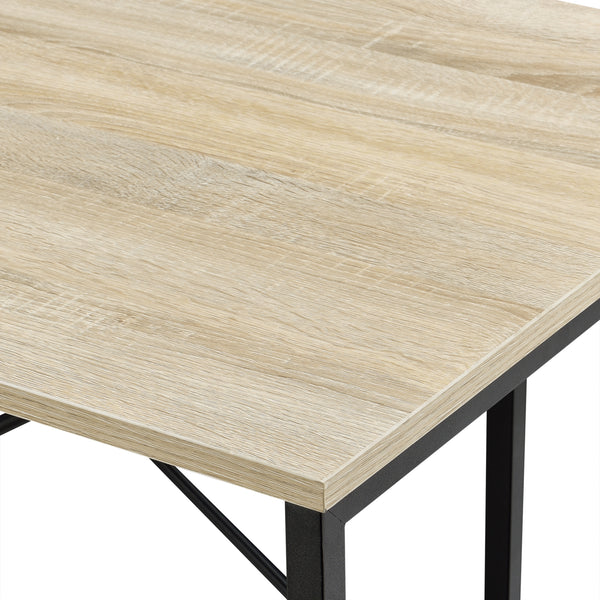 Biurko Aarhus z 3 półkami w różnych kolorach en.casa