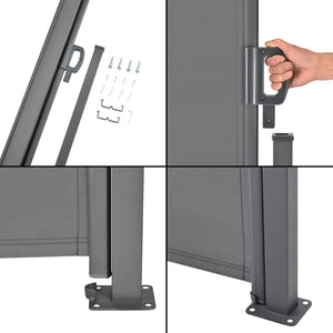 Markiza boczna Mulhacén w różnych kolorach i rozmiarach Kolory i rozmiary pro.tec