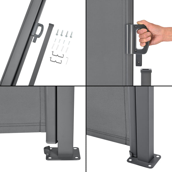 Markiza boczna Mulhacén w różnych kolorach i rozmiarach Kolory i rozmiary pro.tec