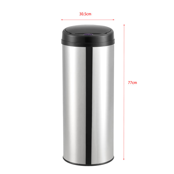 Kosz na śmieci z czujnikiem różne kolory i rozmiary [en.casa]