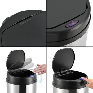 Kosz na śmieci z czujnikiem różne kolory i rozmiary [en.casa]