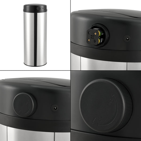 Kosz na śmieci z czujnikiem różne kolory i rozmiary [en.casa]