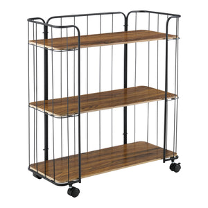 Wózek boczny Laer z 3 półkami w różnych kolorach en.casa