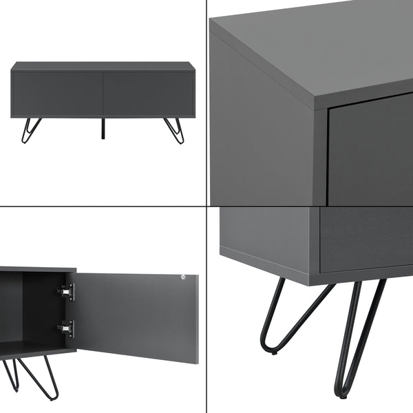 Kredens Bollebygd 465x110x30cm w różnych kolorach en.casa