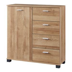 Kredens Döbritz 84x80x28 cm [en.casa]