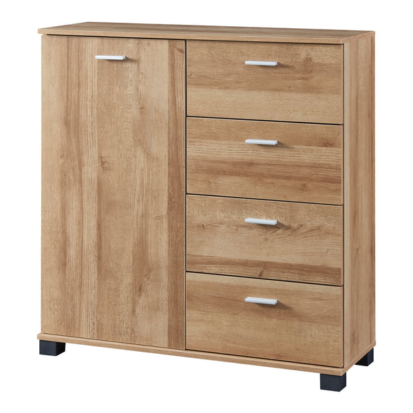 Kredens Döbritz 84x80x28 cm [en.casa]