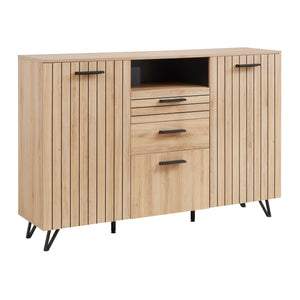 Burled sideboard [en.casa]