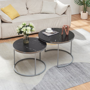 Stolik kawowy Skagen w zestawie 2 sztuk w różnych kolorach. kolory [en.casa]