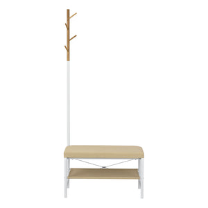 Ławka z półką na buty Rjukan Beige pro.tec