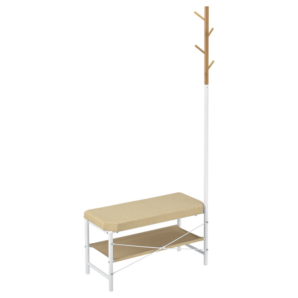 Ławka z półką na buty Rjukan Beige pro.tec