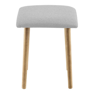 Stołek Gera 45,5 x 36 x 36 cm Tapicerowany w różnych kolorach en.casa