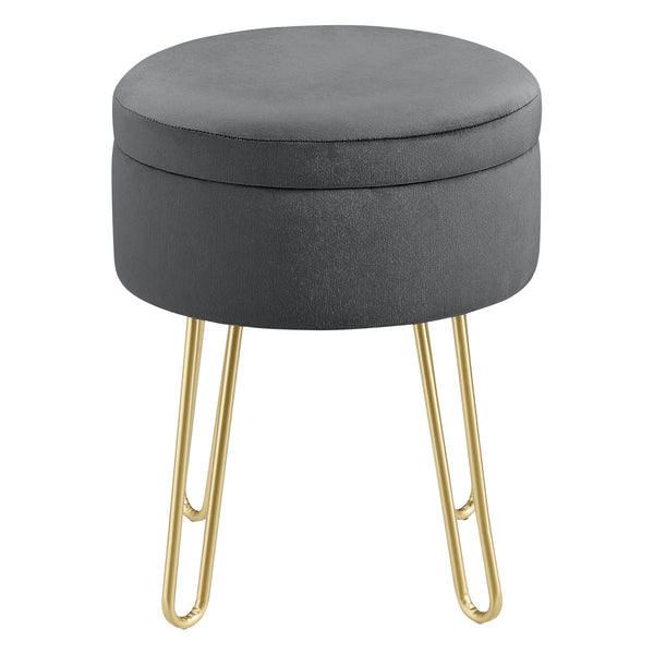 Stołek Siders 48x38x38 cm rama MDF/metal różne kolory kolory en.casa