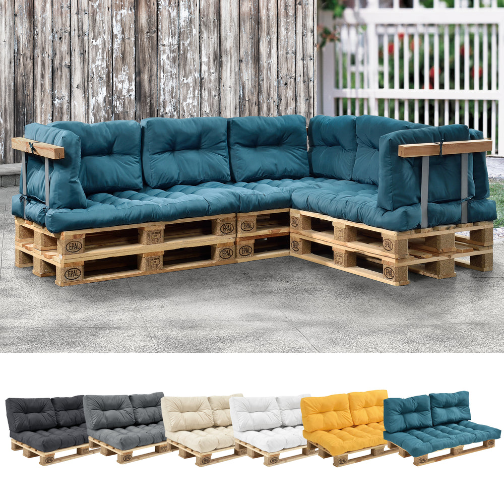 Poduszki na palety Comfy w różnych kolorach en.casa - premiumXL