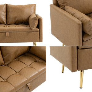 Sofa Sysmä 2-osobowa w różnych kolorach kolory [en.casa]