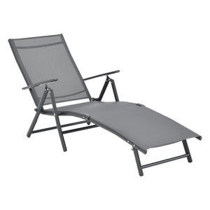 Leżak Alborea z podłokietnikami różne kolory en.casa