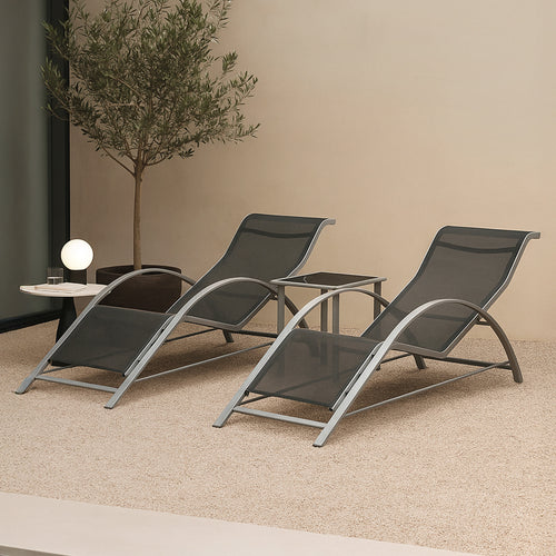 Gartenmöbelset Binetto 3tlg. [en.casa] - premiumXL