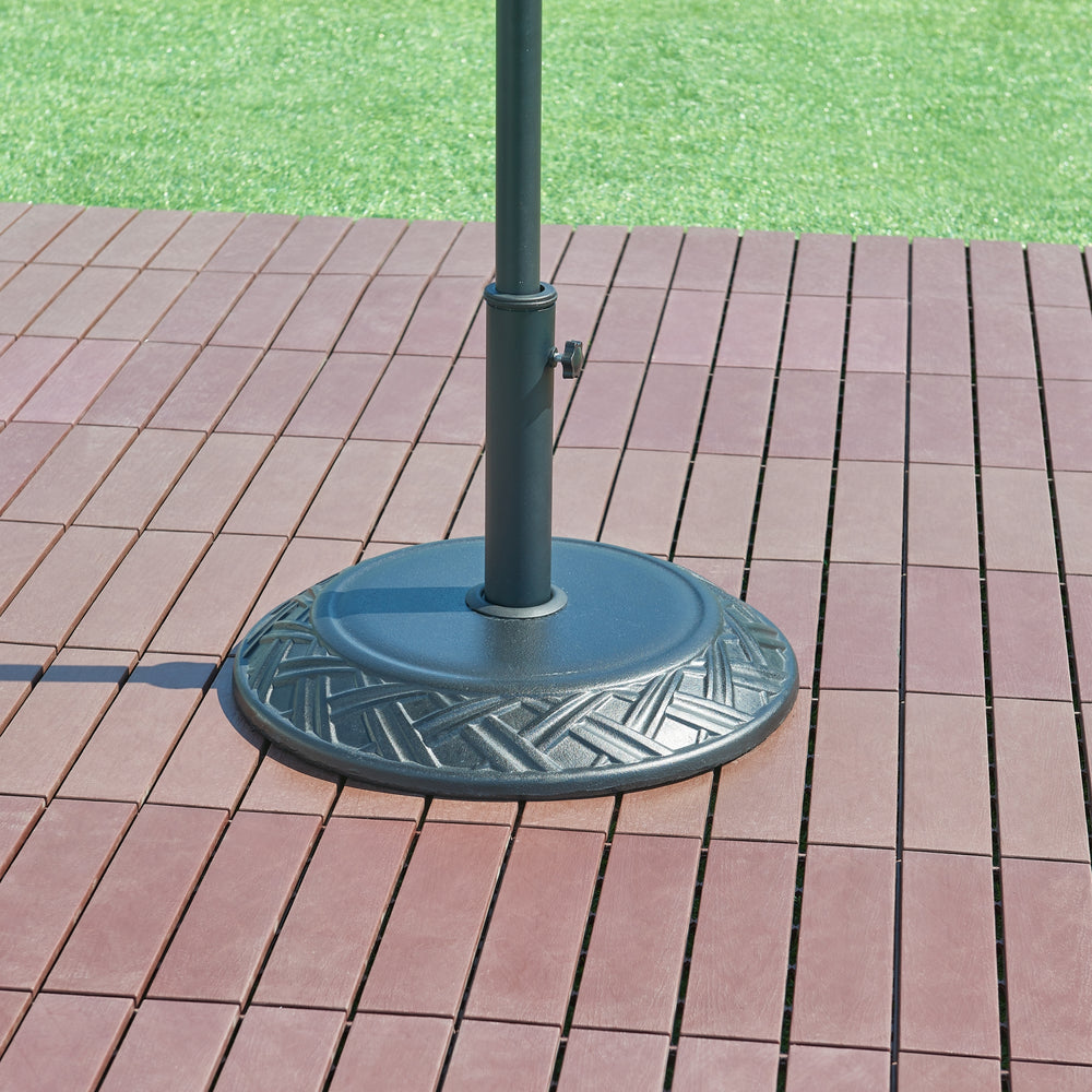 Sonnenschirmständer Bisegna Beton Ø50x7cm 25 kg [casa.pro] - premiumXL