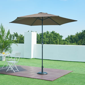 Stojak na parasol Bionaz betonowy czarny [casa.pro]