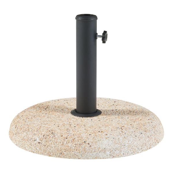 Stojak na parasol Bitritto betonowy Ø45x6 cm [casa.pro]
