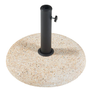 Stojak na parasol Bitritto betonowy Ø45x6 cm [casa.pro]