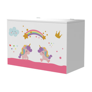 Pudełko na zabawki Oleiros [en.casa]