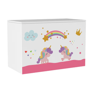 Pudełko na zabawki Oleiros [en.casa]