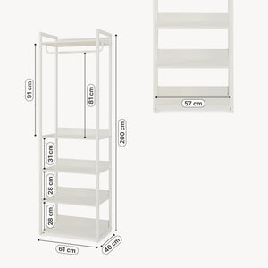 Stojak na ubrania Jässaatka [en.casa]