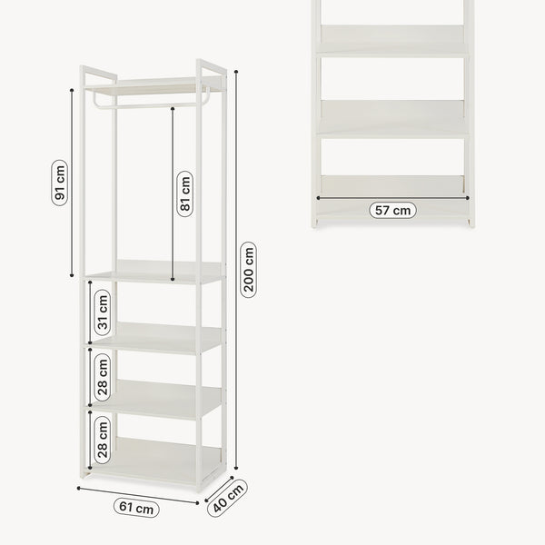 Stojak na ubrania Jässaatka [en.casa]