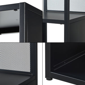 Półka stojąca Finspång 185x38x38 cm [en.casa]