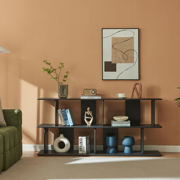 Regał stojący Gäljami 160x35x74 cm [en.casa]
